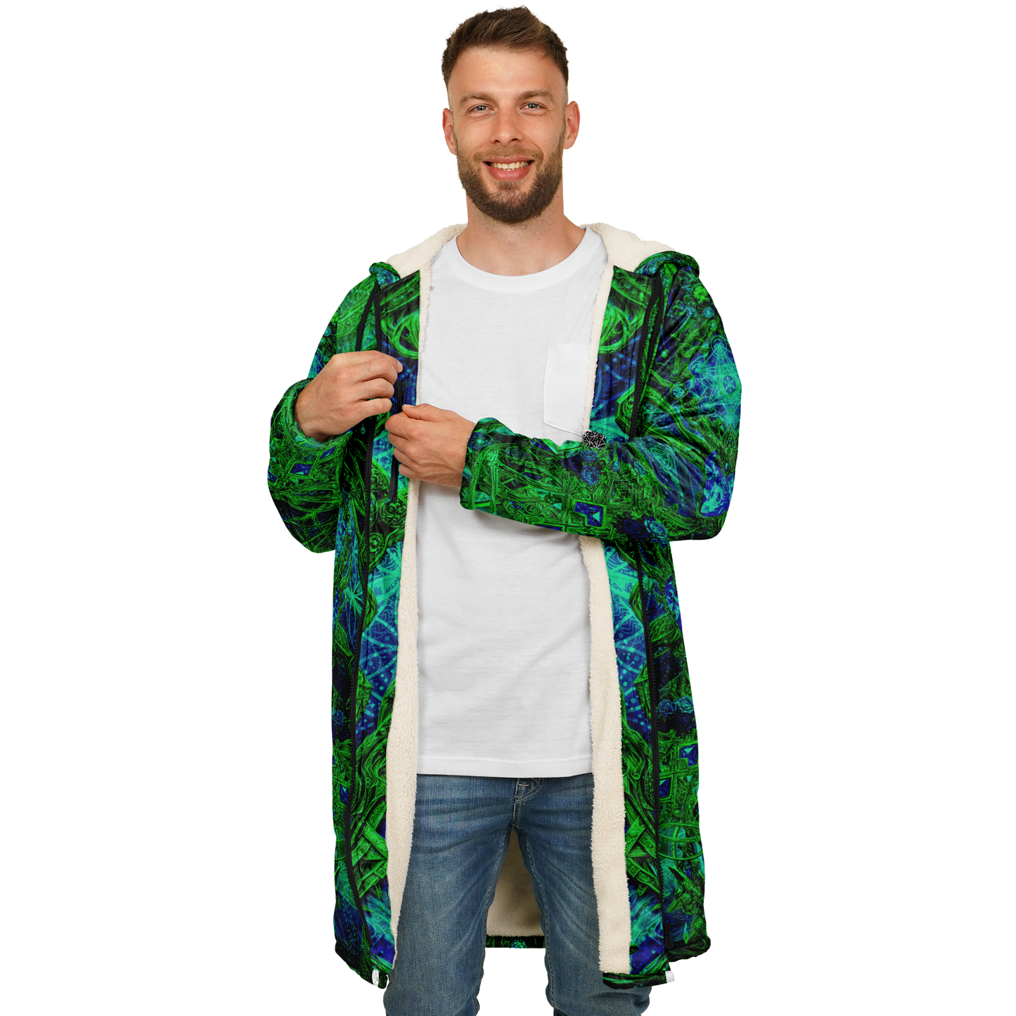 Cosmic Cross Green Cloak