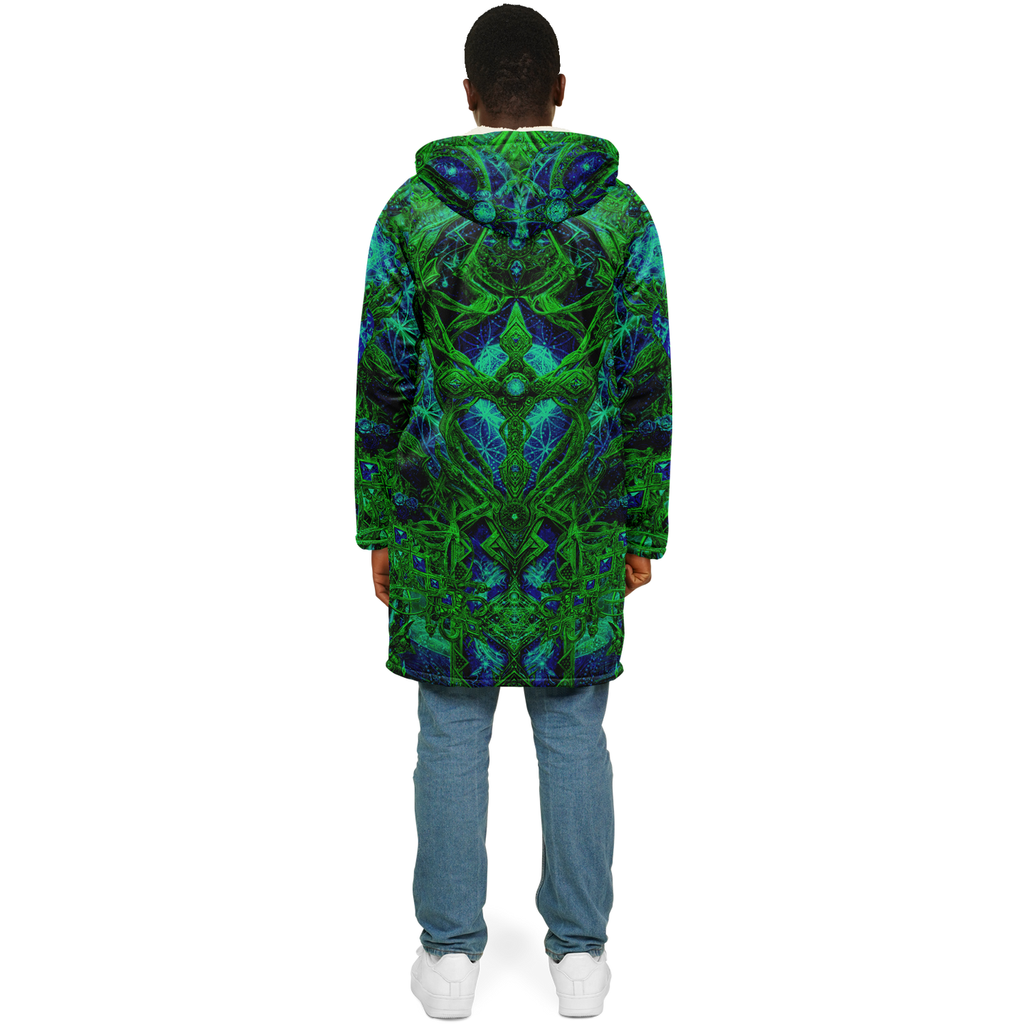 Cosmic Cross Green Cloak