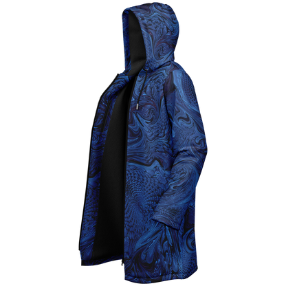 Metallic Blue Fractal Cloak