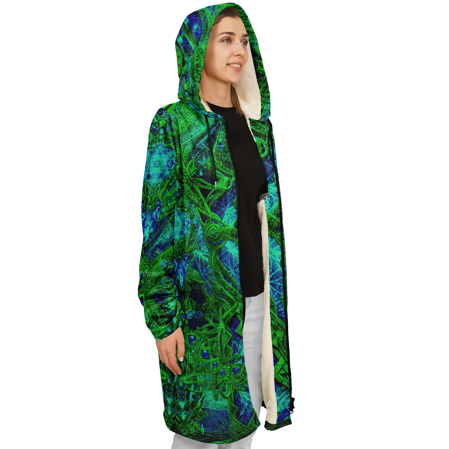 Cosmic Cross Green Cloak