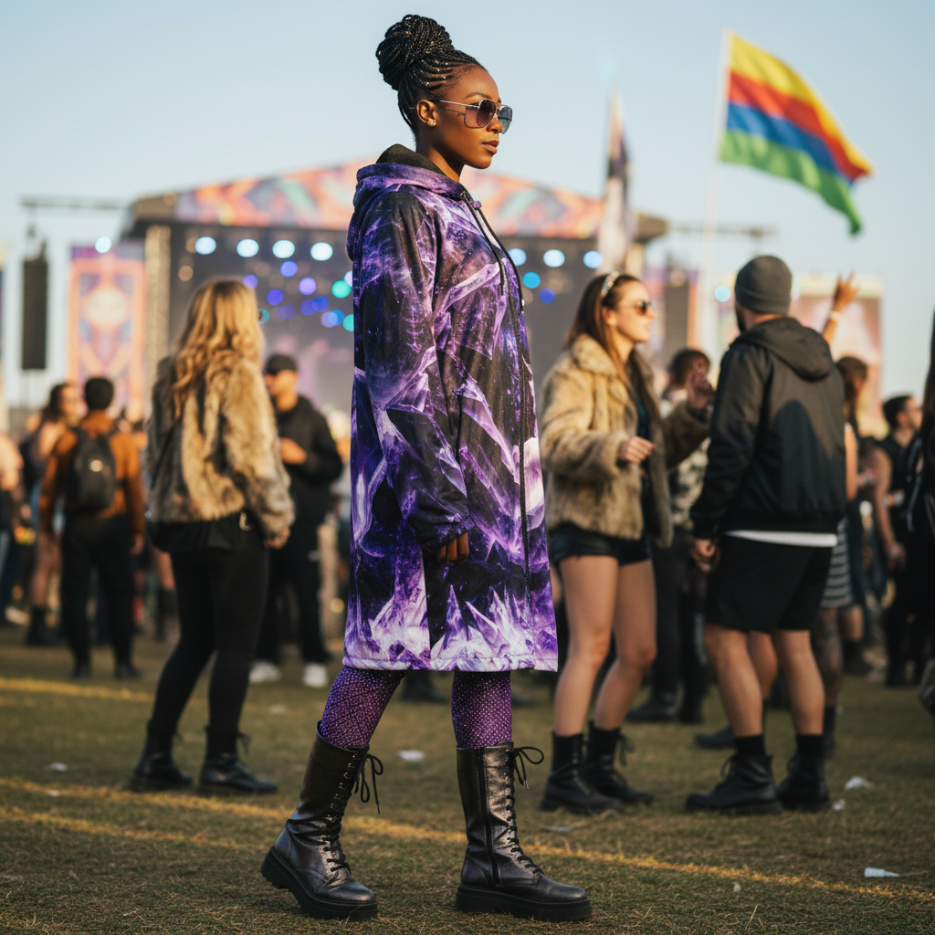 Amethyst Unicorn Cloak