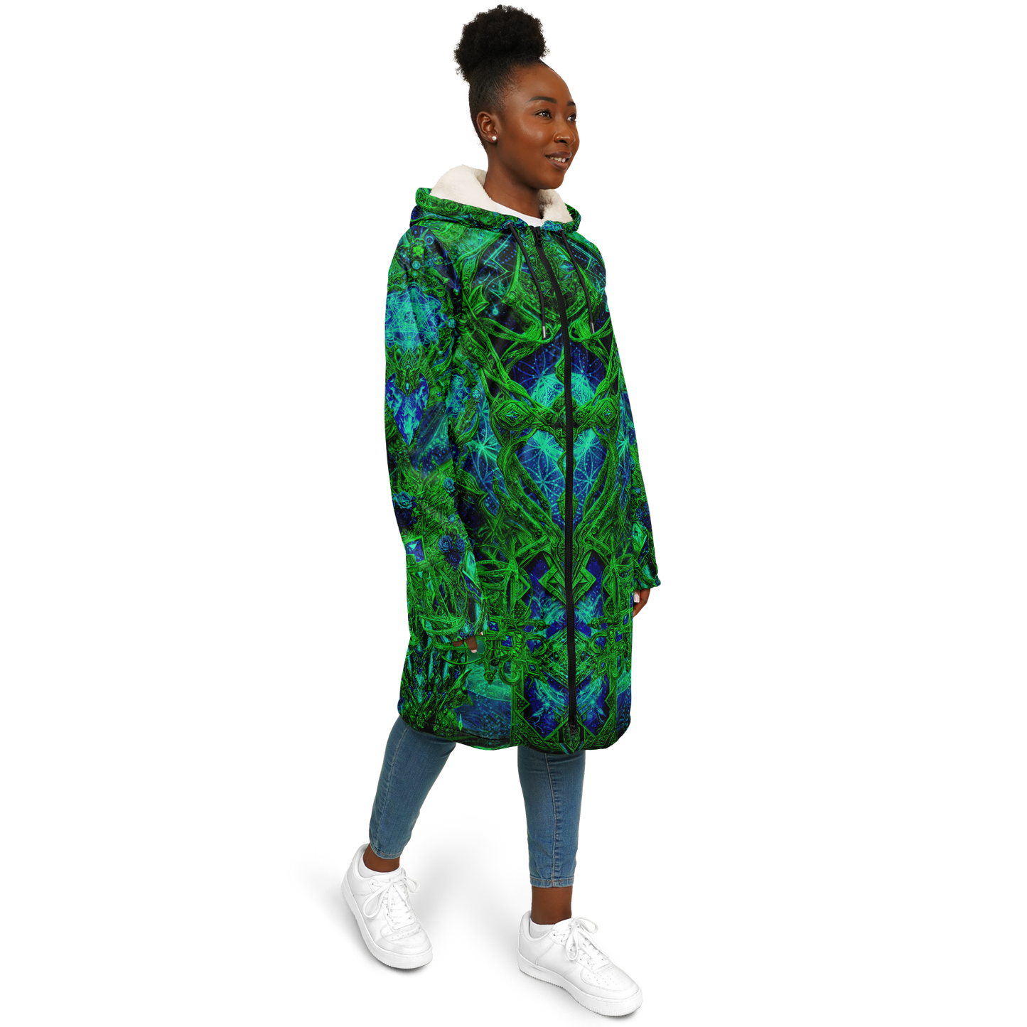 Cosmic Cross Green Cloak