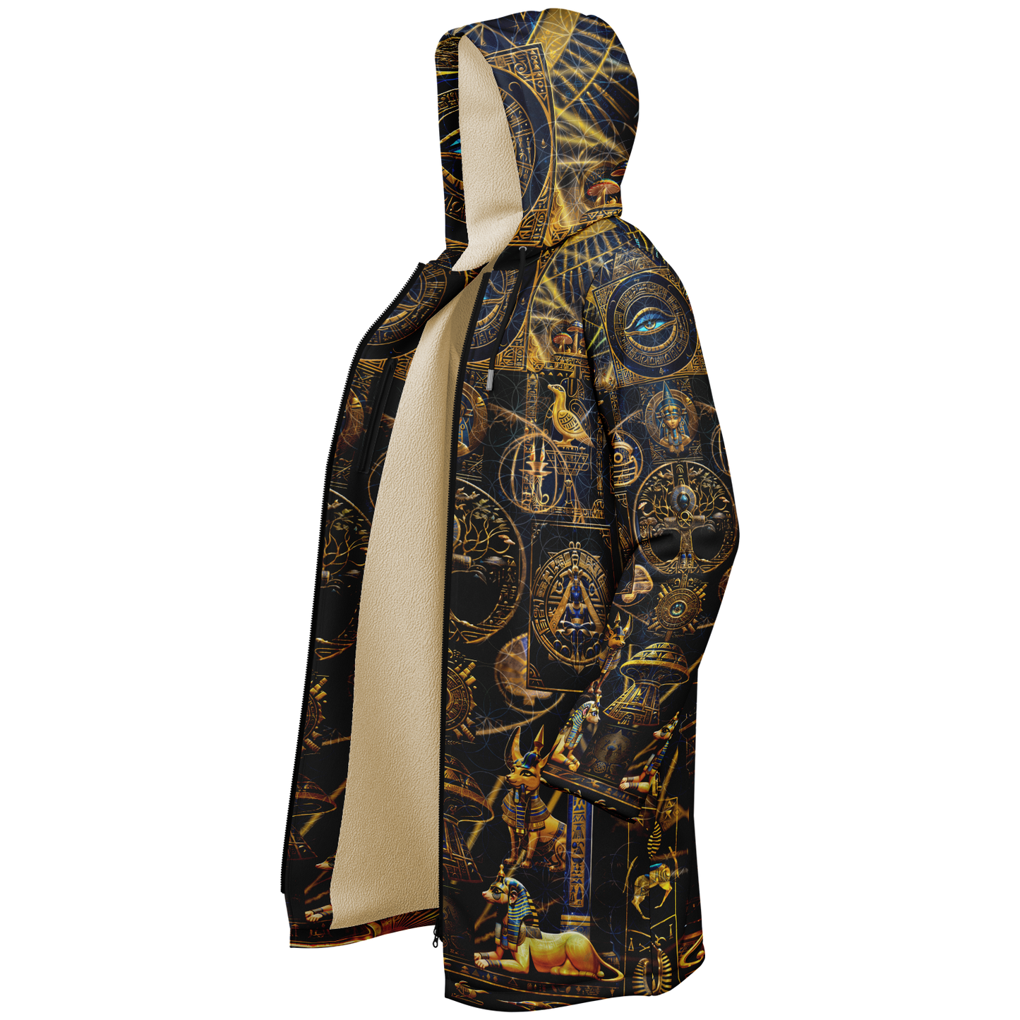Egyptian Atlantis Gold Cloak