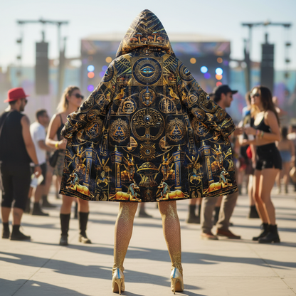 Egyptian Atlantis Gold Cloak