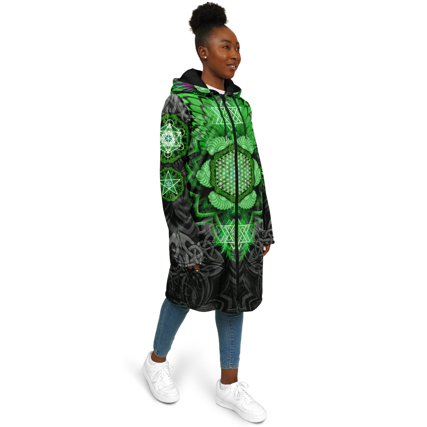 Angel Catcher Green Cloak