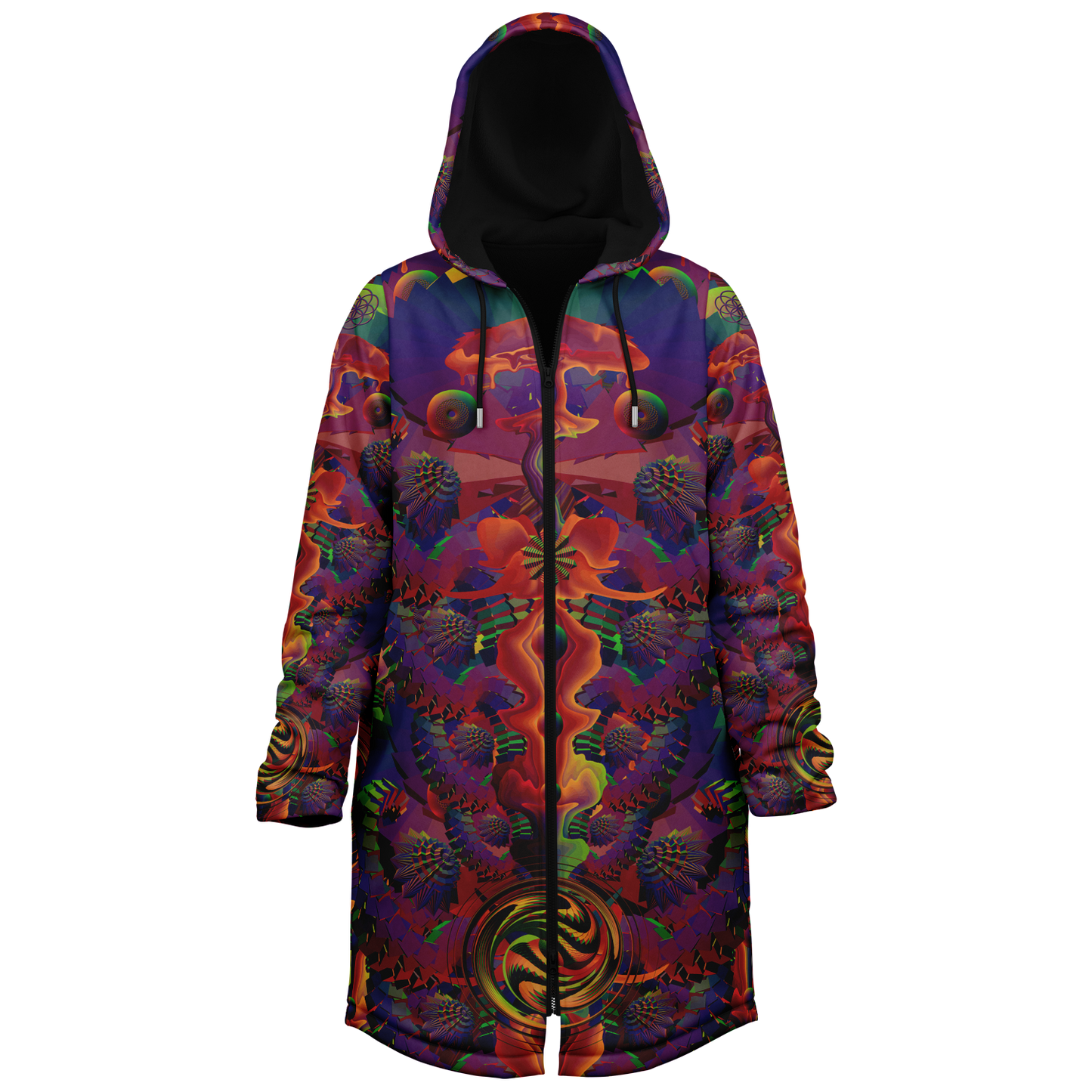 Shroom Flower of Life Ultra Rainbow Cloak