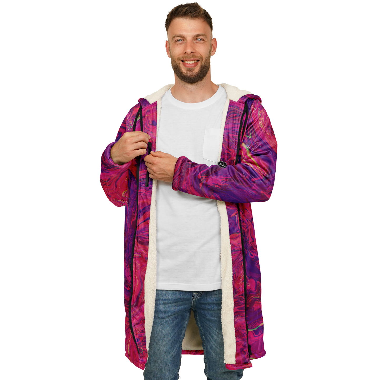 Pink Acid Oasis Cloak