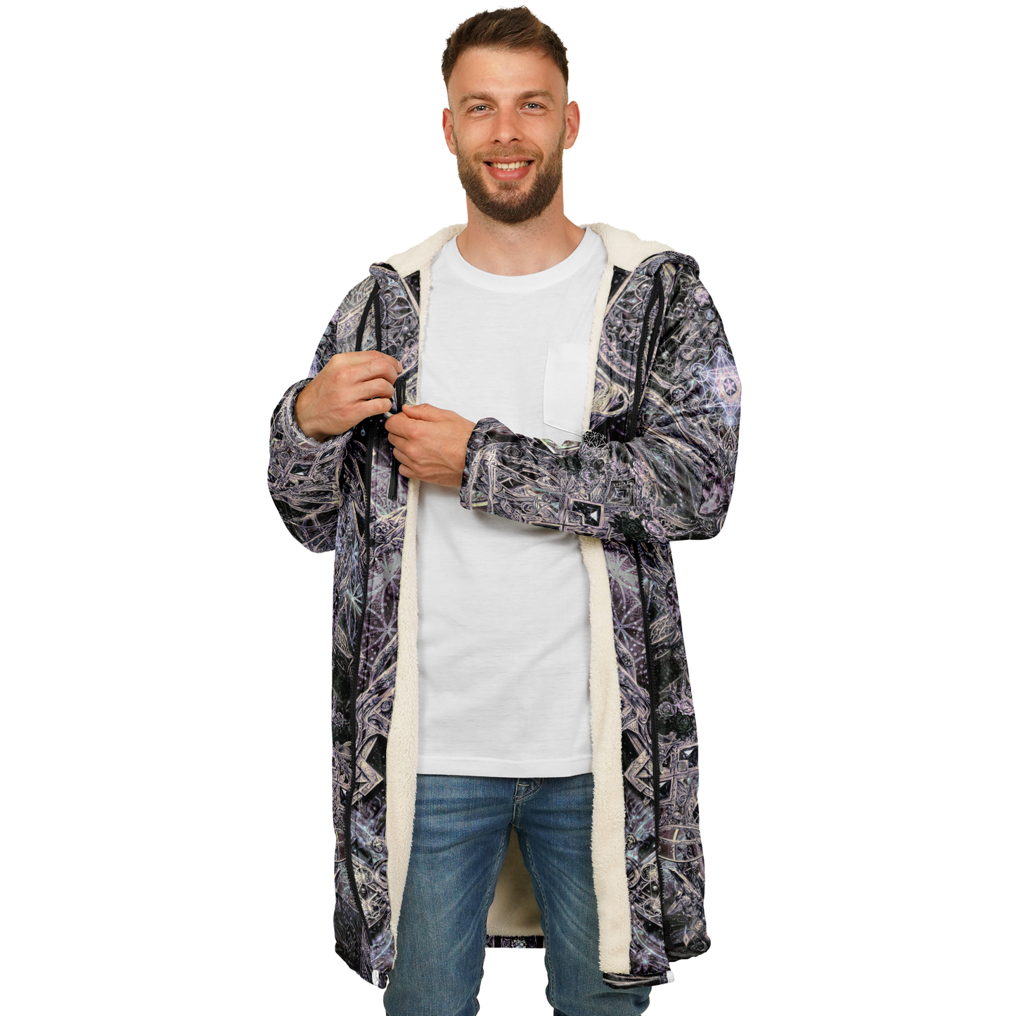 Cosmic Cross Silver Cloak
