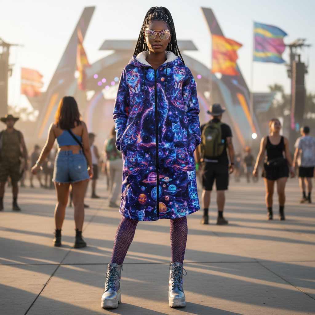 Cosmic Space Cats Cloak