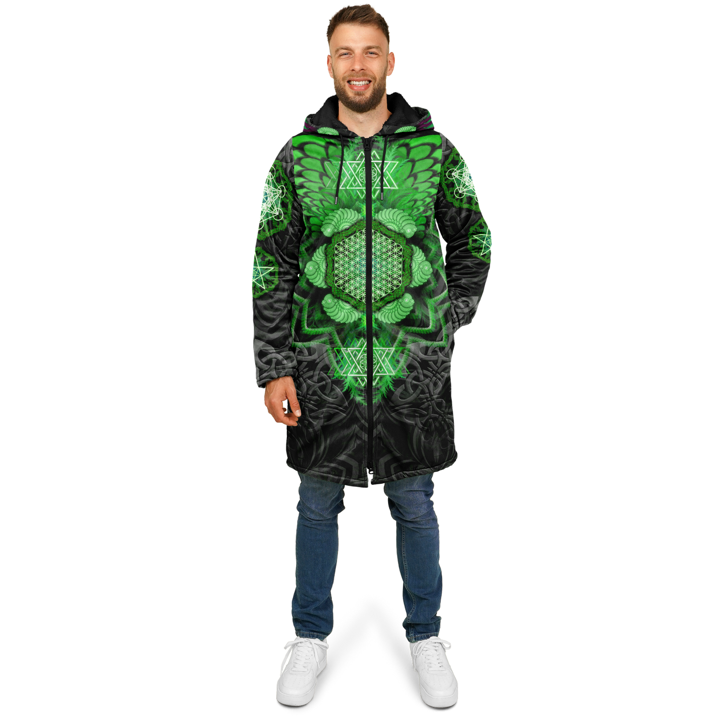 Angel Catcher Green Cloak